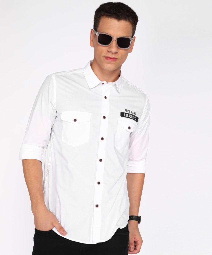 pepe jeans white shirt