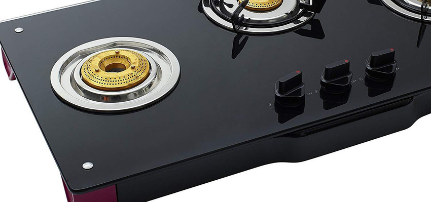 butterfly signature 3 burner gas stove