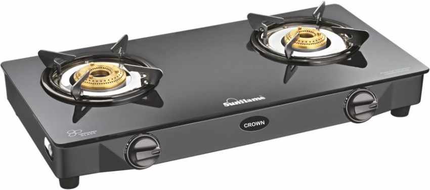 glass top gas stove lowest price