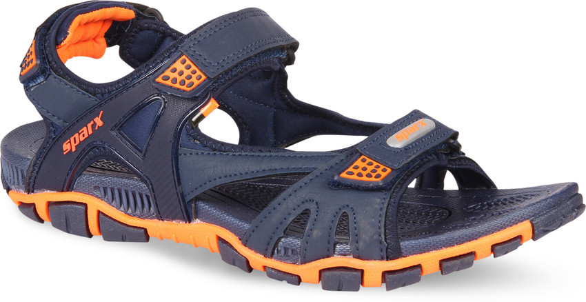 Sparx Men Blue, Orange Sports Sandals 