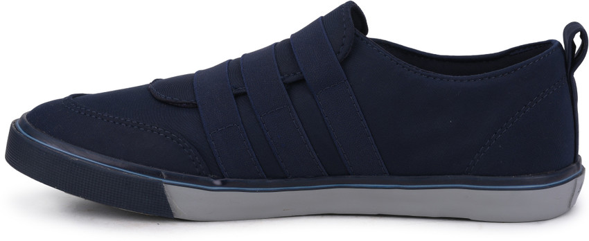 Sparx Men SM-479 Navy Blue Grey Slip On 