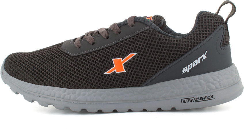 Sparx Men SM-414 Grey Orange Running 