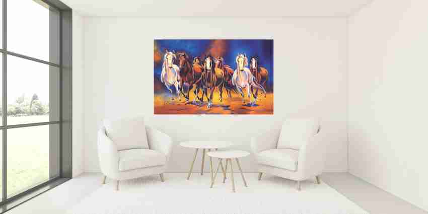 running horses pictures as per vastu