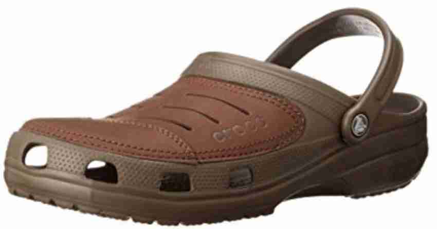 crocs bogota brown clogs