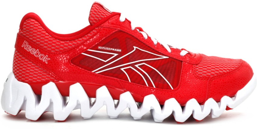 reebok zig zag red