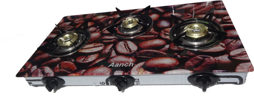surya aanch gas stove 3 burner price