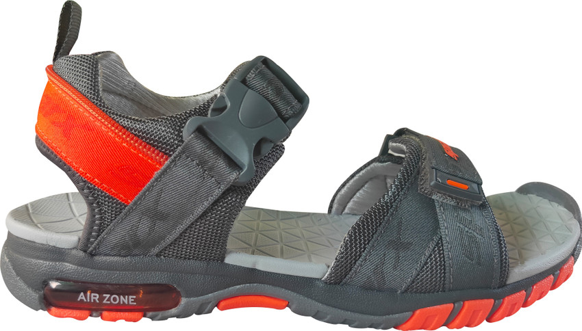 Sparx Men Grey, Orange Flats - Buy 