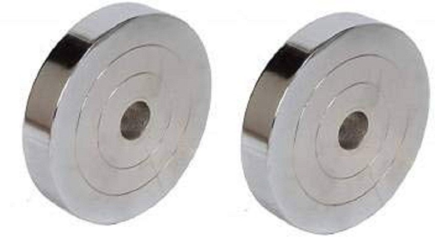 COMEX 1 Pair Steel Weight Plates for Gym Silver Weight Plate 5kg X 2 Silver  Weight Plate - Buy COMEX 1 Pair Steel Weight Plates for Gym Silver Weight  Plate 5kg X