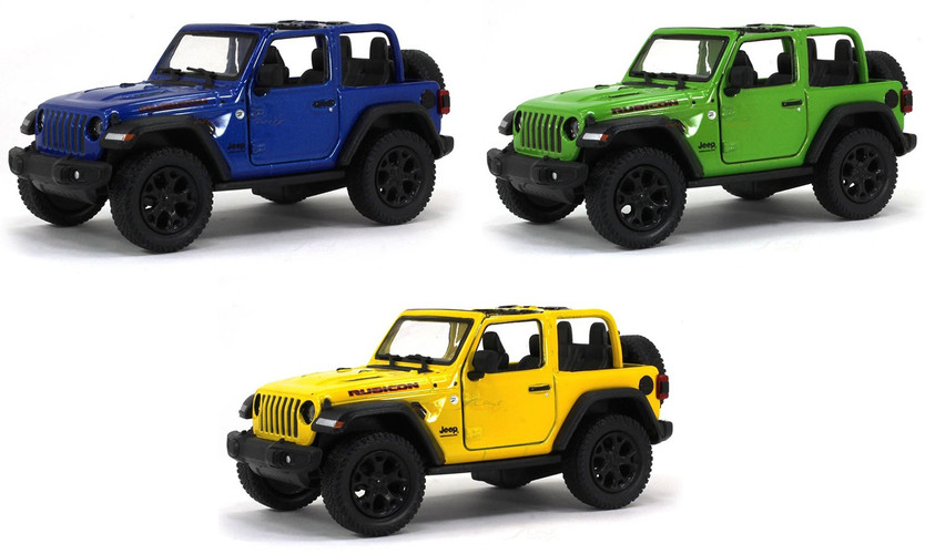 Miniature Mart Pack Of 3 Small Size Made From Plastic 2018 Jeep Wrangler Open Top Rubicon Jeep With Openable Door Toys For Boys| Good Birthday Present For Children| Push And Go Toys| Miniature Mart Pack Of 3 Small Size Made From Plastic 2018 Jeep Wrangler Open Top Rubicon Jeep With Openable Door Toys For Boys| Good Birthday Present For Children| Push And Go Toys|