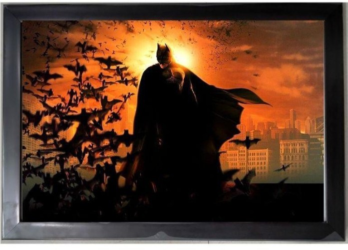 Batman Comic Superhero Synthetic Wood Framed Poster Acrylic Glass 14x20  Inch Paper Print - Movies posters in India - Buy art, film, design, movie,  music, nature and educational paintings/wallpapers at 