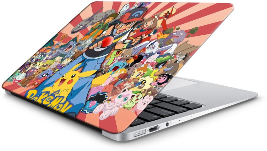 Yuckquee Pokemon/Anime Laptop Skin/Sticker/Vinyl for  inches, printed  on 3M Vinyl, HD,Laminated, Scratchproof. P-14 Vinyl Laptop Decal  Price  in India - Buy Yuckquee Pokemon/Anime Laptop Skin/Sticker/Vinyl for   inches, printed on
