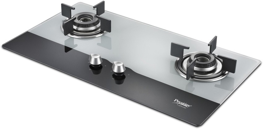 prestige hob top glass automatic gas stove