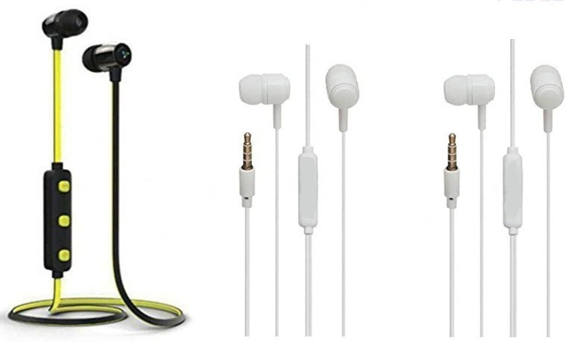 COMBO HEADPHONE H 15 BLUETOOTH HEADPHONE TWO SIGNATURE EARPHONE Wired Headset Price in India Buy COMBO HEADPHONE H 15 BLUETOOTH HEADPHONE TWO SIGNATURE EARPHONE Wired Headset online at Shopsy.in
