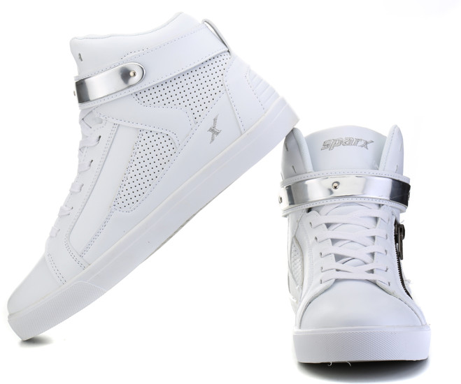 Buy White Color Sparx 314 Sneakers 