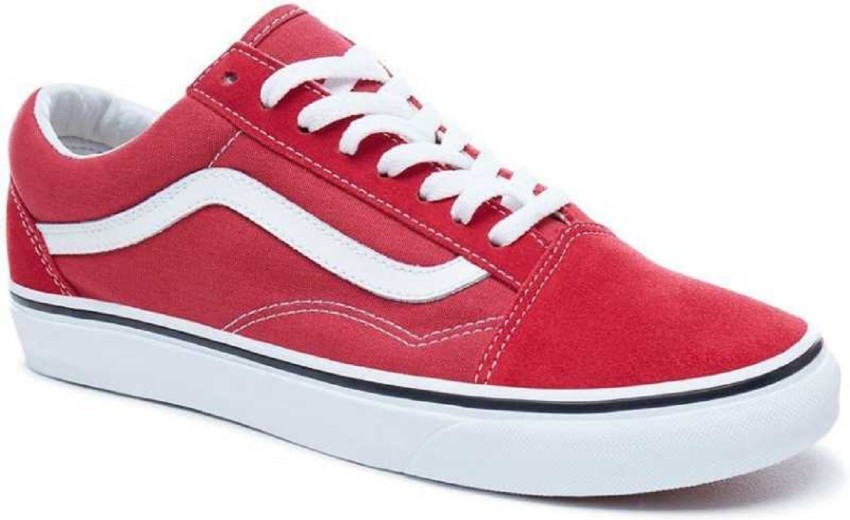 blood red vans