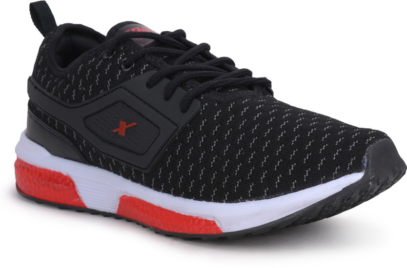 Sparx Men SM-460 Black Red Running 