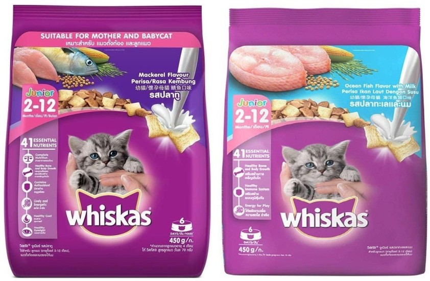 whiskas junior 450g