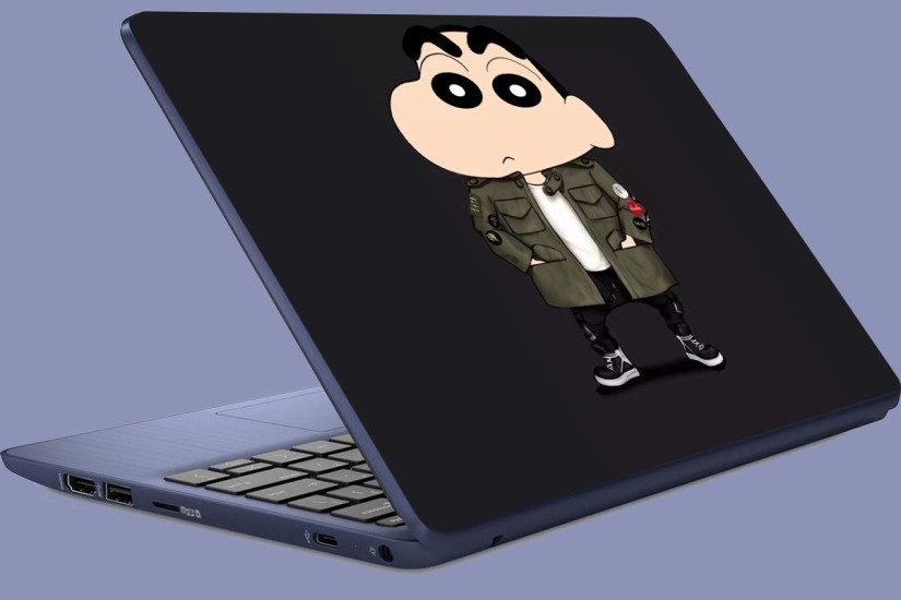 cartoon laptop skins