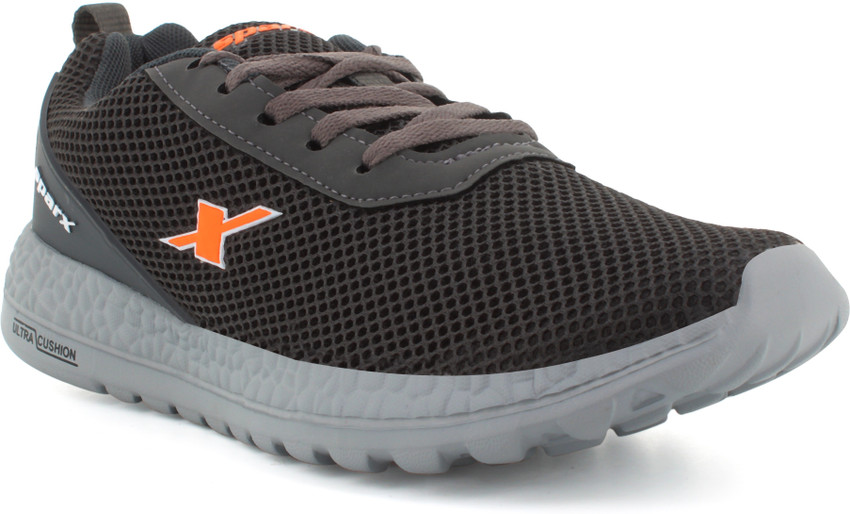 Sparx Men SM-414 Grey Orange Running 