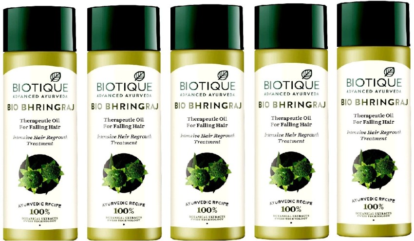 Buy Biotique Bio Bhringraj Therapeutic Oil Intensive Hair Regrowth  Treatment  800 ml Online in Chennai  Pixies