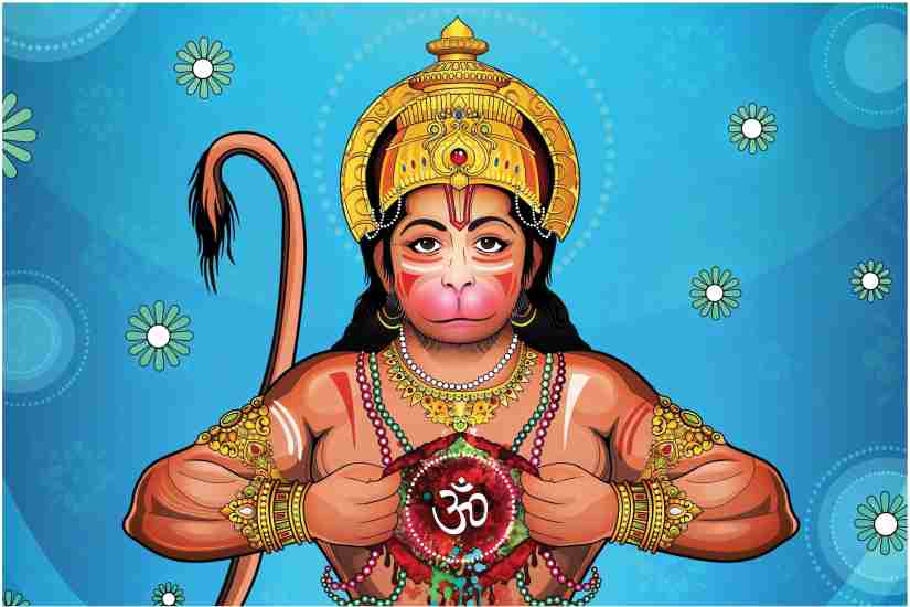 Lord Hanuman ji Sticker Poster|Bajrangbali Poster For Living Room, Dorms,  Hostel|Poster For Decoration|Home Décor Item|Self Adhesive Wall Sticker  Poster Paper Print - Decorative posters in India - Buy art, film, design,  movie,