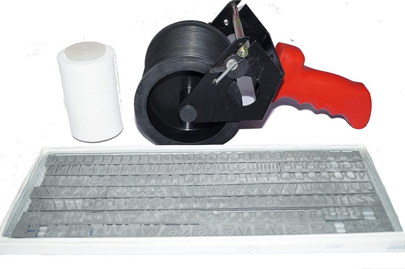 dinojames Handy Coder Machine Letter Size 8mm for Batch no ...