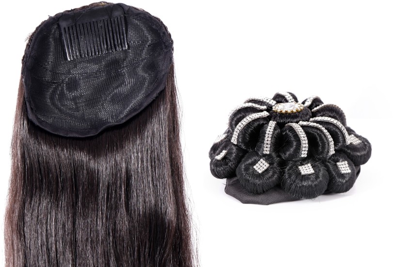 Stylish messy hair clutcher juda jura ponytail nakli clature baal clucher  wig extension a1z53a