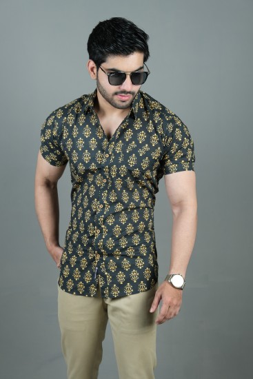 jodhpuri printed shirt