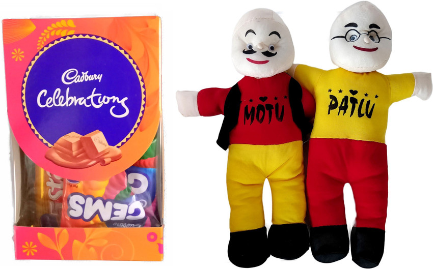 FestivalsBazar Cadbury Mini Celebrations Gift Pack Chocolate With Motu Patlu Soft Toy - 12 inch Combo Price in India - Buy FestivalsBazar Cadbury Mini Celebrations Gift Pack Chocolate With Motu Patlu Soft FestivalsBazar Cadbury Mini Celebrations Gift Pack Chocolate With Motu Patlu Soft Toy - 12 inch Combo Price in India - Buy FestivalsBazar Cadbury Mini Celebrations Gift Pack Chocolate With Motu Patlu Soft