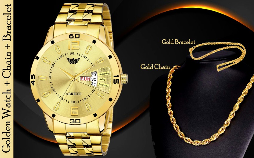 abrexo gold watch