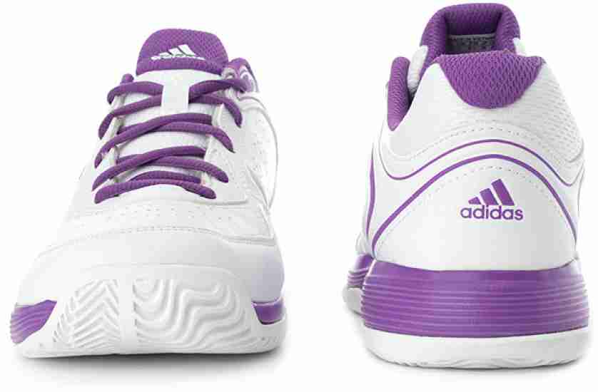 ADIDAS Ambition Viii Logo W Tennis Shoes For Women - Buy White, Purple Color ADIDAS Ambition Viii Logo W Tennis Shoes For Women Online at Best Price Shop Online for Footwears
