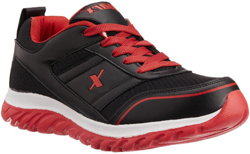 Sparx SM 502 Black Red Running Shoes 