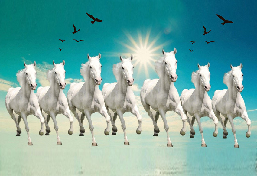 vastu horses 7 lucky running horse Wallpaper photo paper Poster Full HD Without Frame for Living Room,Bedroom,Office,Kids Room,Hall,Home Decor | (13X19) Photographic Paper - Animals posters in India - Buy art, film, vastu horses 7 lucky running horse Wallpaper photo paper Poster Full HD Without Frame for Living Room,Bedroom,Office,Kids Room,Hall,Home Decor | (13X19) Photographic Paper - Animals posters in India - Buy art, film,