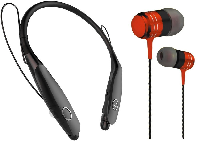 Bluetooth Headphone With Wired Earphone 