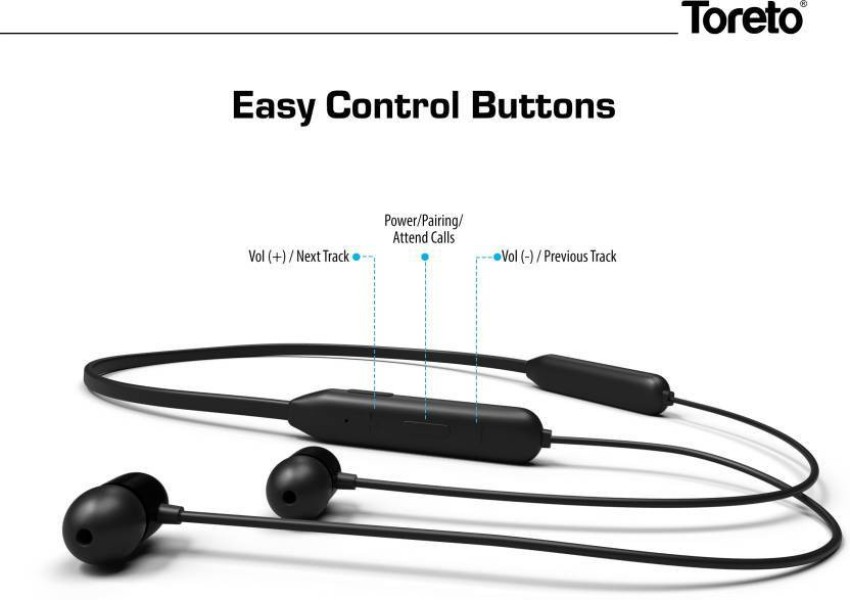 toreto bolt wireless magnetic headset