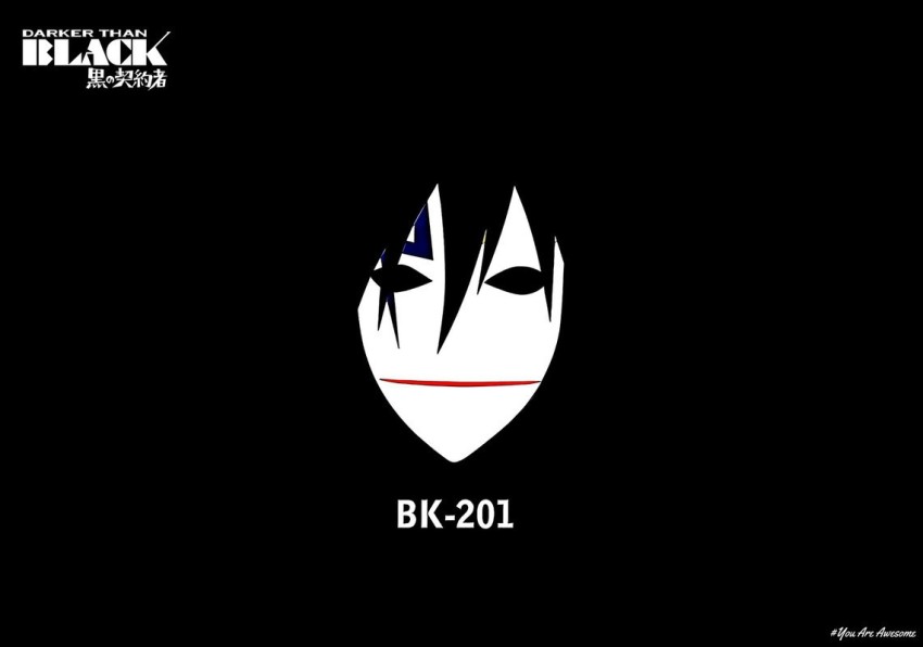 Darker Than Black Anime Black Background Poster 8 (18inchx12inch)  Photographic Paper - Animation & Cartoons posters in India - Buy art, film,  design, movie, music, nature and educational paintings/wallpapers at  