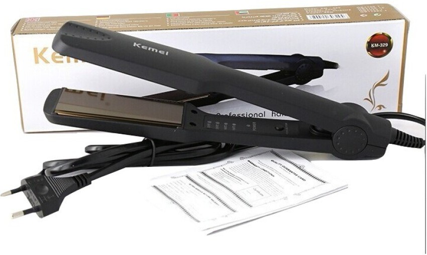 Kemei KM329 Professional Hair Straighteners Flat Iron Straightening 35W  Buy Kemei KM329 Professional Hair Straighteners Flat Iron Straightening  35W Online at Low Price in India on Snapdeal