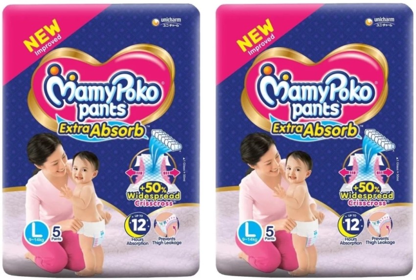 Mamy Poko Pants Large Size 914 kg Diapers 4 pc  Quick Pantry