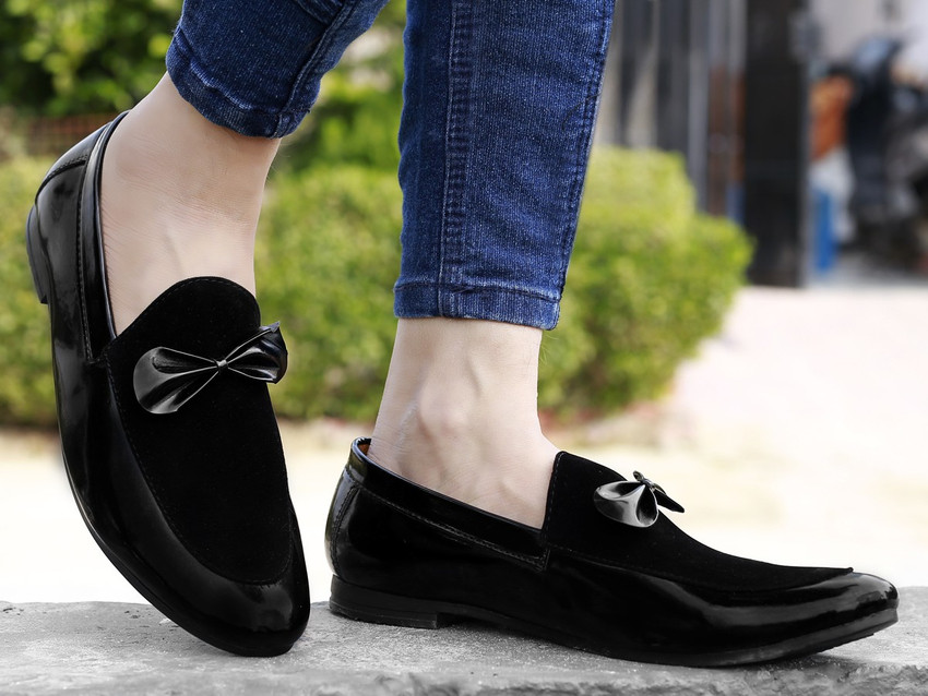 Mens Shining Casual Shoes for Partywear 