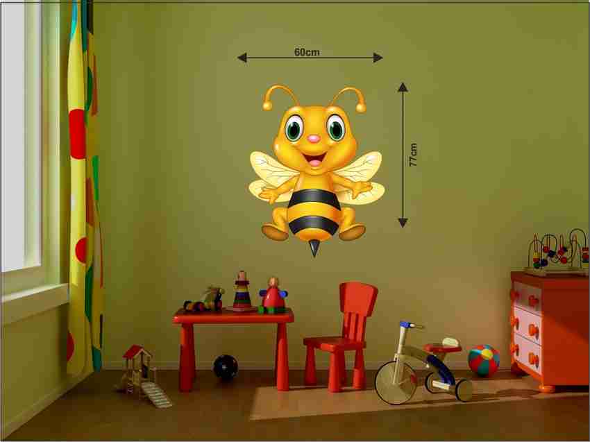 Divine studio Cute Cartoon Honey Bees Wall Sticker Large Self Adhesive Sticker Price in India - Buy Divine studio Cute Cartoon Honey Bees Wall Sticker Large Self Adhesive Sticker online at Divine studio Cute Cartoon Honey Bees Wall Sticker Large Self Adhesive Sticker Price in India - Buy Divine studio Cute Cartoon Honey Bees Wall Sticker Large Self Adhesive Sticker online at