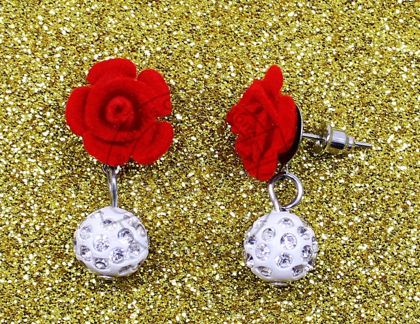 Buy Rose Gold  Black Earrings for Women by GLOBUS Online  Ajiocom