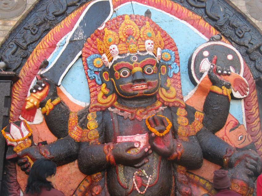 Bhairav Baba Multicolour Photo Print Poster Photographic Paper - Religious posters in India - Buy art, film, design, movie, music, nature and educational paintings/wallpapers at Bhairav Baba Multicolour Photo Print Poster Photographic Paper - Religious posters in India - Buy art, film, design, movie, music, nature and educational paintings/wallpapers at