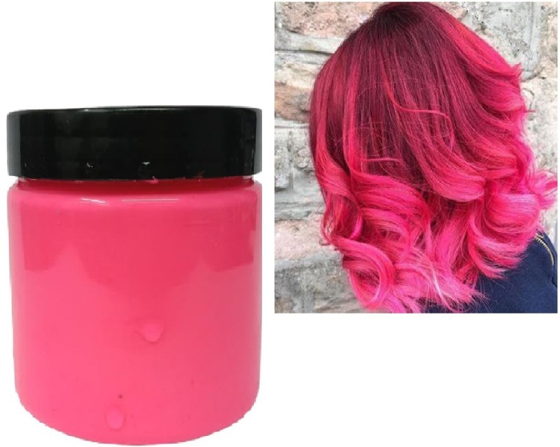 MYEONG neon pink hair color wax new look hair and easy washable , neon pink  - Price in India, Buy MYEONG neon pink hair color wax new look hair and  easy washable ,