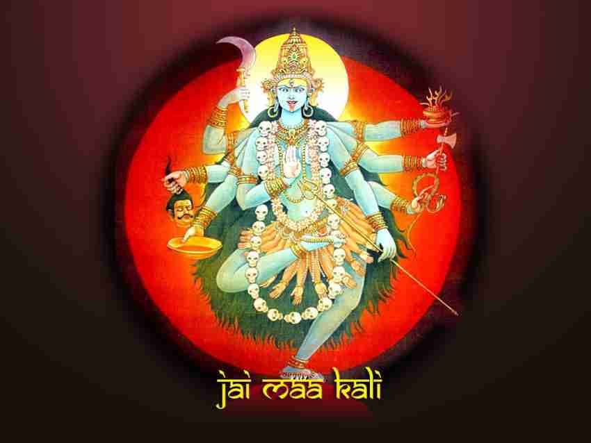 Lord Kali Maa Beautiful Poster Paper Print - Religious posters in India -  Buy art, film, design, movie, music, nature and educational  paintings/wallpapers at 