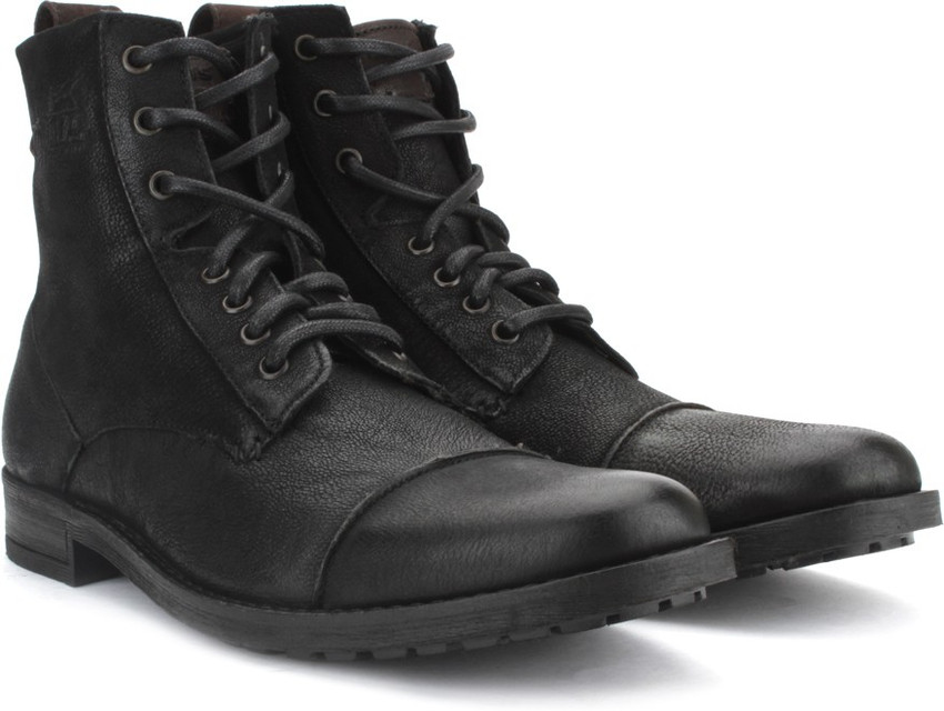 LEVI'S Men Boots For Men - Buy Black 