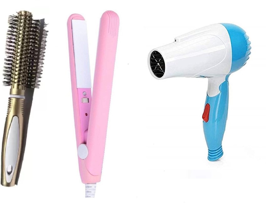 Compare PHILIPS HP8303  HP8142 With Premium Round Brush Personal Care  Appliance Combo Hair Dryer Hair Straightener Price in India  CompareNow