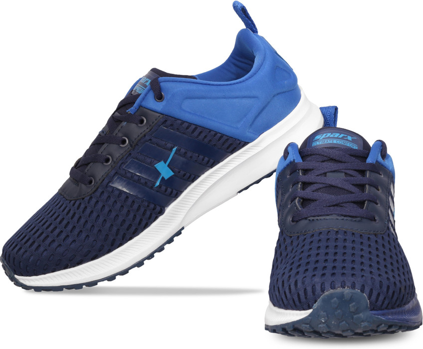 Sparx Men SM-382 Navy Blue Royal Blue 
