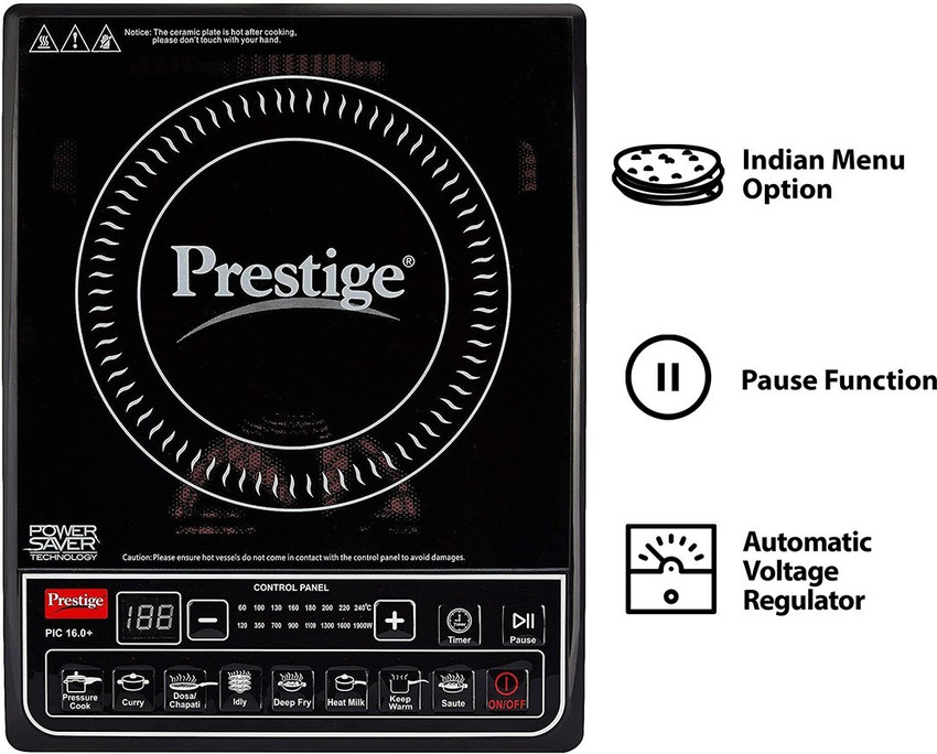 prestige pic 16.0 plus 1900w induction cooktop