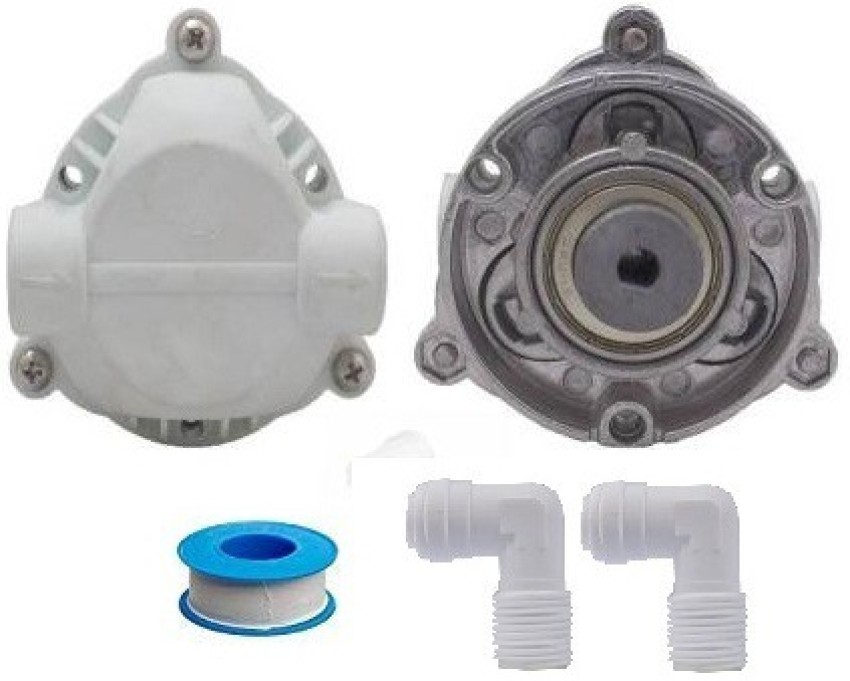 Enlinus Pump Head White Suitable For All Kind Of Domestic Ro Water Purifier Pump With Elbow Connectors And Teflon Tape Diaphragm Water Pump Price In India Buy Enlinus Pump Head White