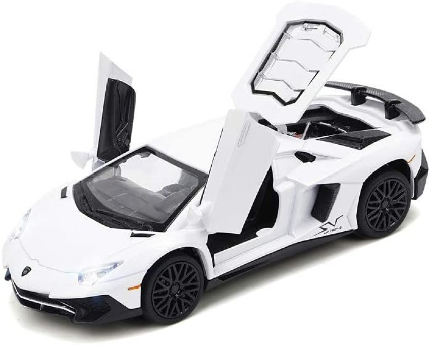 Akvanar Lamborghini LP750-4 Aventador metal car Toy Lights and Sound  multicolor - Lamborghini LP750-4 Aventador metal car Toy Lights and Sound  multicolor . Buy Lamborghini metal car toys in India. shop for